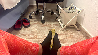 Playing with your feet