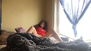 Big Tits Babe Rides Huge BBC