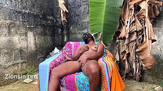 African Outdoor Hot Fuck in Hot Weather