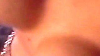 Hot Brunette Gets Eaten Out on the Bar