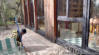 Cuban cuckold guzzles milk from unknown latin ft. AddyRosseok