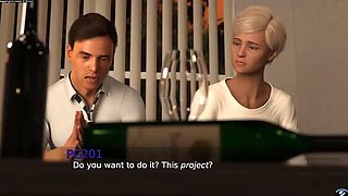 My Husband's Boss Fucks His Hot Wife - 3D Animated Cuckold Sex Game