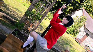 Red Uniform Video Featuring Natahlia Steel