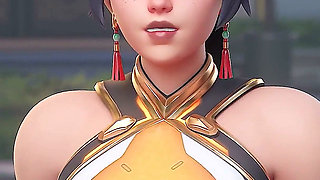 Anran - Doggystyle Big Ass Dating Fuck with BBC (3d Overwatch)