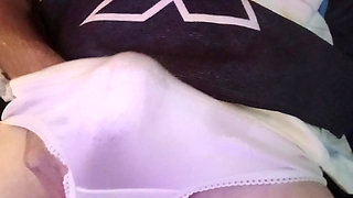 Playing in my friends mom's panties only