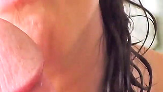 Homemade Vacation Oral Sex Sloppy Blowjob