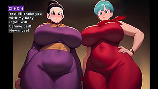 Bulma and chi-chi gon to bully