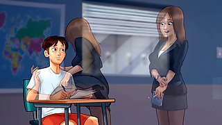 New porn game, 60 fps, summer time saga