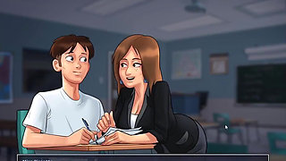 Summertime Saga Miss Bissette Animation Collection Part 05