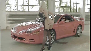 Fucking the Hot Stacy Silver on the Red Car