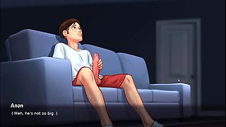 Hot Step Sister Fucks Anon in Summertime Saga 3D Cartoon Sex Game