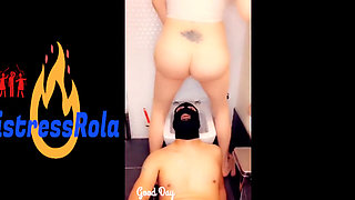 Arab Mistress Rola Slave Face Slapping