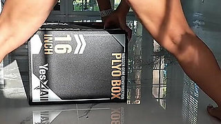 Curvy Latina Brandy Salazar Squirts Huge on Monster BBC Dildo