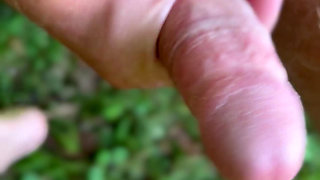 Masturbating in the Garden
