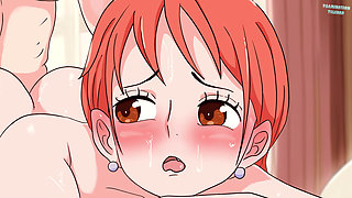 Nami webcam girl !One Piece hentai (porn anime sex )4K 2026