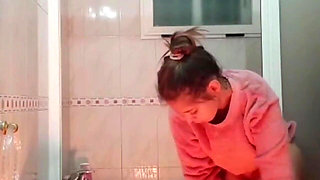 Girlfriend at Shower