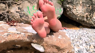 Feet on the Beach