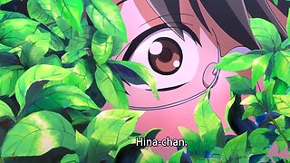 Public park anime slut drops panties for wet pussy play