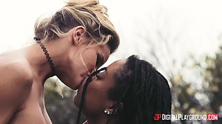Spicy lesbians exciting xxx video