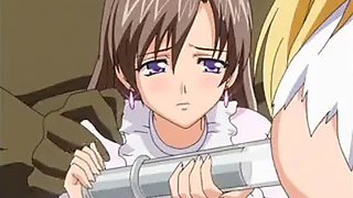 Strange chocolate-skinned monster gets it on with anime gals