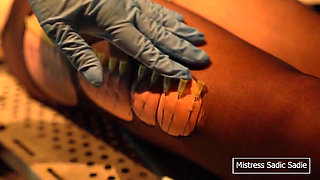 Needle Bondage and CBT
