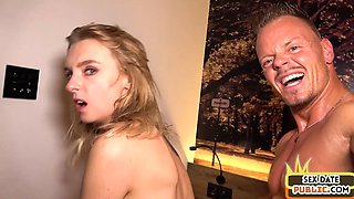 Picked up roundass babe cockbouncing