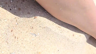Sometimes I Need to Release Myself Peeing in the Sand at the Beach
