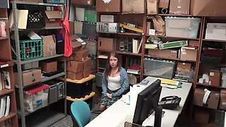 Office hotties Ryan and Brooke indulge in a steamy tryst on the desk