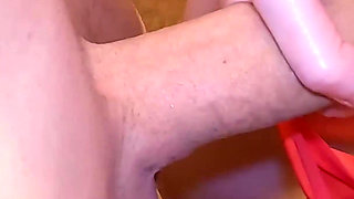 Step Mom Caught Step Son with Hard Cock, Fucks Him and Make Him Cum in Her Panty
