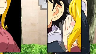 Honey Blonde 01 - University Lovers Go Wild in Love Hotel