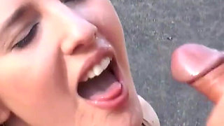 Huge deep penetration outdoor!