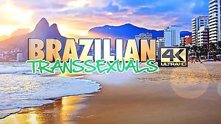 BRAZILIAN TRANSSEXUALS Blonde Brunette Trans Hardcore
