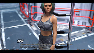 Stranded in Space - Military Girl with Big Tits and Fat Ass Dreams of My Cock