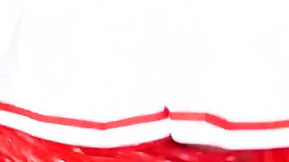 Sexy blonde Richellle Ryan POV blowjob deepthroat and cum swallow