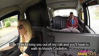 Female Fake Taxi - Feisty Driver Gives Steamy Blowjob to Naughty Student in Rebellious Car Hookup