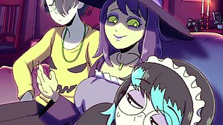 NEW Hallowen Night Filled with Pleasure (Cartoon)