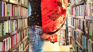 Book Library in Indian Aunty