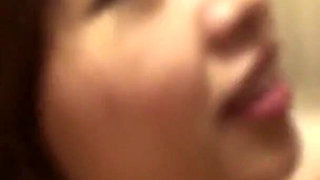 Finally He Can Fuck A Slut of Japanese Origin with A Shaved Pussy - Fucks Her Wet Pussy with Pleasure