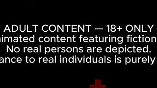 Big Ass Ebony Milfs - Blowjob and Fucking - Animated Porn (ASMR Sounds) (4K AI Generated)