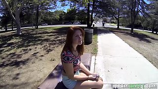 Rose Red's Outdoor Shaved Big Ass Adventure