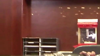 My slutty friend fucks me gently at home