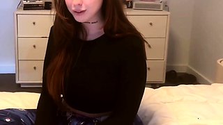 Horny Russian stunner prays for creampie before class,