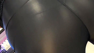 In My Leather Leggings While I'm Dressed - Raissa Conte