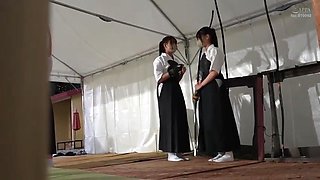 Power Harassment Sexual Training of Two Female Kyudo Athletes: Threesome and Bukkake x1xBEAD738F098C7826F0