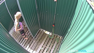 Czech Pool 45: Blonde with a Perfect Pussy