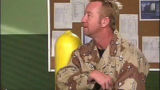 Beautiful thin raven secretary fucks older military officer: Blowjob, Doggy  Missonary Porn