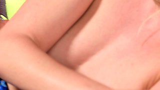 Amateur blonde teen casi james outdoor hardcore pounding