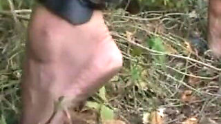 Humiliating whipping with masked girl