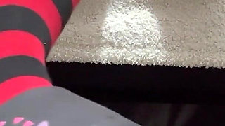 Giantess Stepsister Humiliates Tiny Toy Car, Steps on It and Masturbates While Stomping on It, Then Plays with It