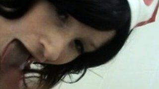 Pov homemade amateur facial cumshot and blowjob